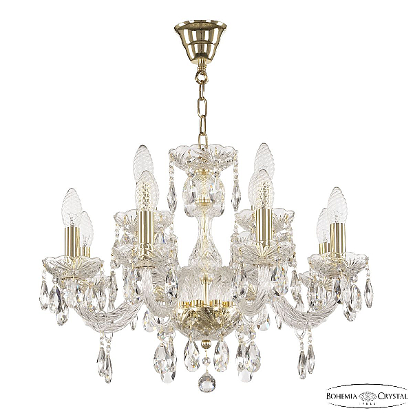Подвесная люстра Bohemia Ivele Crystal 117/8+4/195 G