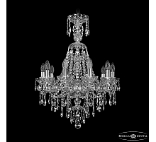 Подвесная люстра Bohemia Ivele Crystal 1415/10/200/XL-76 Ni