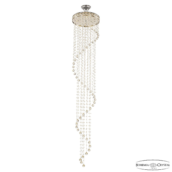 Каскадная люстра Bohemia Ivele Crystal 83131/40IV-200 Ni
