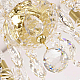 Подвесная люстра Bohemia Ivele Crystal 5417/6/165 G Clear/M-1G