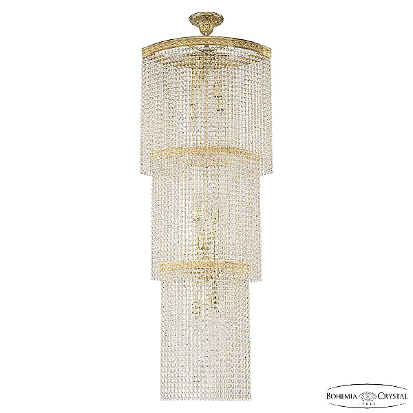 Каскадная люстра Bohemia Ivele Crystal 83303/55IV-150 G