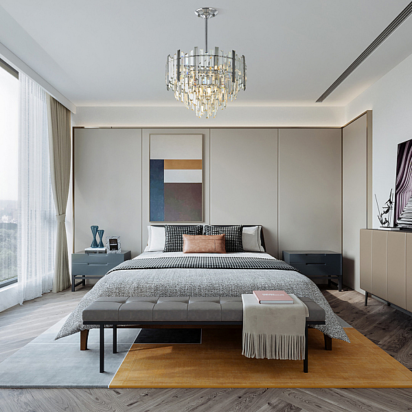 Люстра на штанге Arte Milano Sorrento 374409/7/300/470 CR