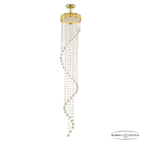 Каскадная люстра Bohemia Ivele Crystal 83131/30IV-165 G