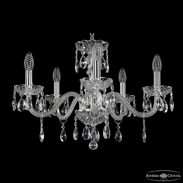 Подвесная люстра Bohemia Ivele Crystal 117/5/195 Ni
