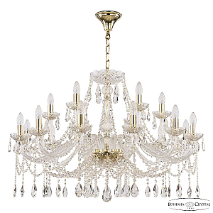 Подвесная люстра Bohemia Ivele Crystal 107/12+6/360 G