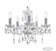 Подвесная люстра Bohemia Ivele Crystal 117/5/141 Ni