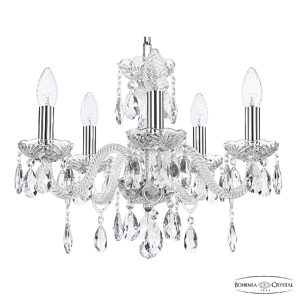 Подвесная люстра Bohemia Ivele Crystal 117/5/141 Ni