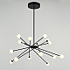 Люстра на штанге DeLight Collection MD19001025-16A black