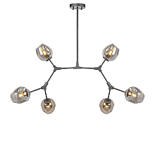 Люстра на штанге AM Group LOFT-6 BK