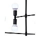 Люстра на штанге Natali Kovaltseva LOFT LUX 75129/8C BLACK