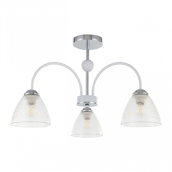 Люстра на штанге Arte Milano Napoli 321410/3 CR+WH