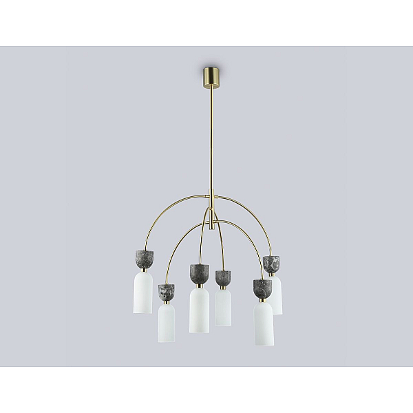 Люстра на штанге Ambrella Light High Light Ceramo Modern LH53333