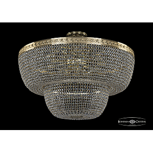Люстра на штанге Bohemia Ivele Crystal 19091/80IV G