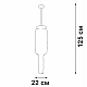 Подвесная люстра Vitaluce V58720-8/9PL