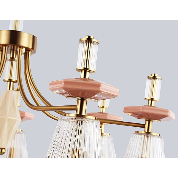 Люстра на штанге Ambrella Light High Light Ceramo Modern LH53184