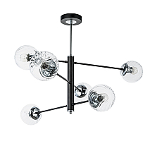 Люстра на штанге Arte Lamp Segin A3566PL-6BK