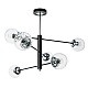 Люстра на штанге Arte Lamp Segin A3566PL-6BK