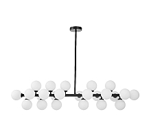 Люстра на штанге Lumina Deco Marsiada LDP 6033-24 BK