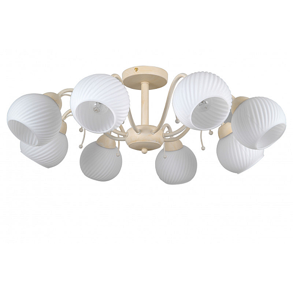 Люстра на штанге Natali Kovaltseva 75146/8C BEIGE GOLD