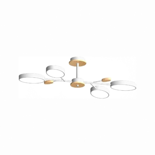 Люстра на штанге LED4U L3219-830 WH Люстра на штанге LED4U L3219-830 WH