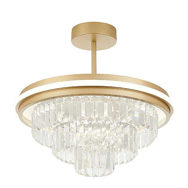 Люстра на штанге Natali Kovaltseva Crystal LED LAMPS 81115/3C