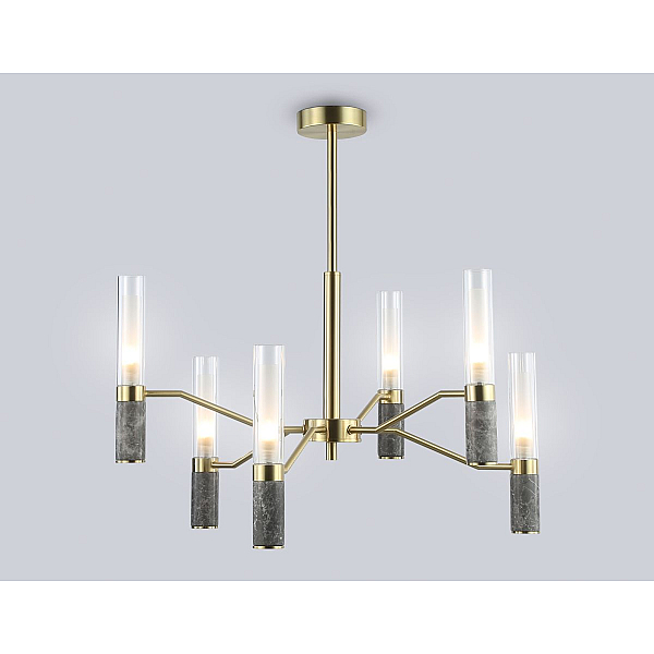Люстра на штанге Ambrella Light High Light Ceramo Modern LH53353