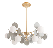 Люстра на штанге Arte Lamp Peacock A1369SP-10GY