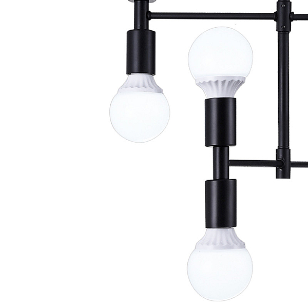 Подвесная люстра Natali Kovaltseva Loft Lux 75129/12C Black