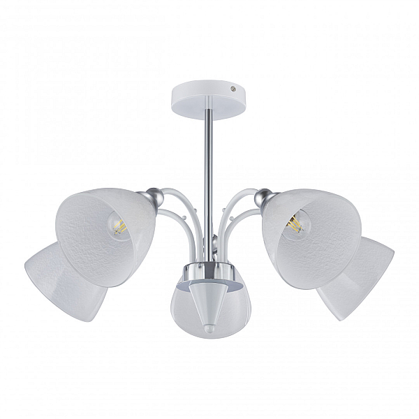 Люстра на штанге Arte Milano Napoli 326008/5 WH+CR