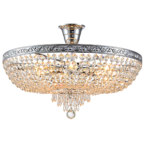 Люстра на штанге Natali Kovaltseva ROCOCO 81407/8C CHROME