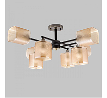 Люстра на штанге IMEX MD.4212-8-S-BK+AB