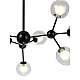 Люстра на штанге Natali Kovaltseva VENTI 81422/8C BLACK