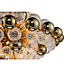 Подвесная люстра iLamp Rockfeller 100D-18 Matt Bronze