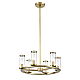 Люстра на штанге Delight Collection MD2061-6A br.brass