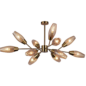 Люстра на штанге Escada Desire 10165/12PL Copper