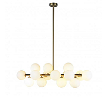 Люстра на штанге iLamp Golden 8516P/L BR-WH