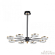 Люстра на штанге Arte Milano Ferrara 277499/8 BK/GD
