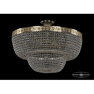 Люстра на штанге Bohemia Ivele Crystal 19091/60IV G