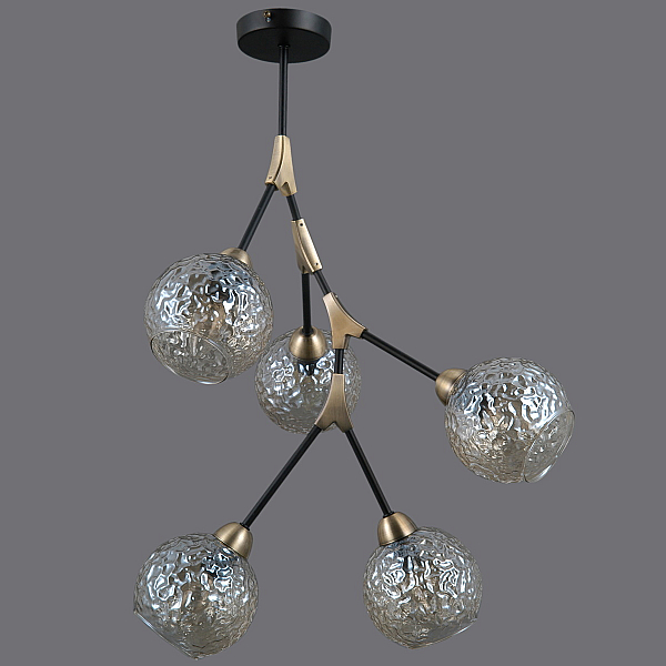 Подвесная люстра Illumico IL0263-5PSQ-79 BK AB