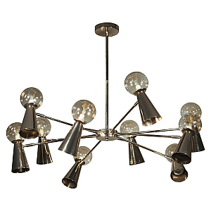 Люстра на штанге Loft IT Halley 10046/10 Gold