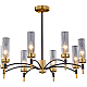 Потолочный светильник ILLUMICO IL5177-8PLS-29 BRASS TUBO