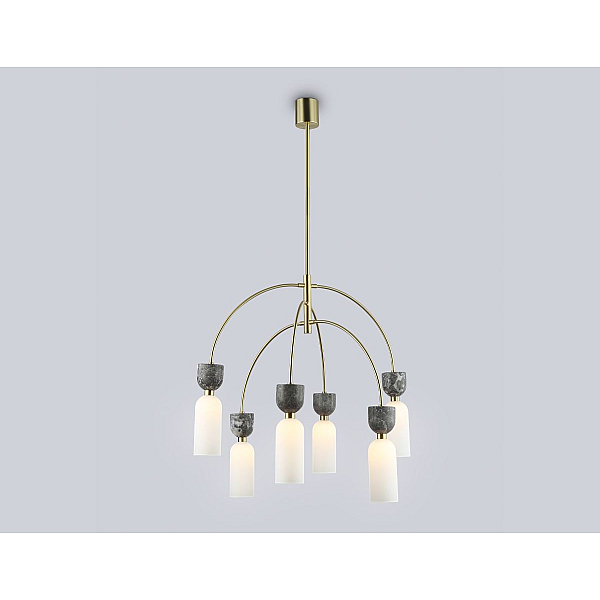 Люстра на штанге Ambrella Light High Light Ceramo Modern LH53333