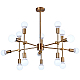 Люстра на штанге Natali Kovaltseva LOFT LUX 75130/12C GOLD