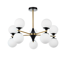Люстра на штанге Arte Lamp Mimosa A3649PL-10PB