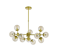 Подвесная люстра Lumina Deco Zodiak LDP 160-12 GD