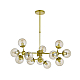Подвесная люстра Lumina Deco Zodiak LDP 160-12 GD
