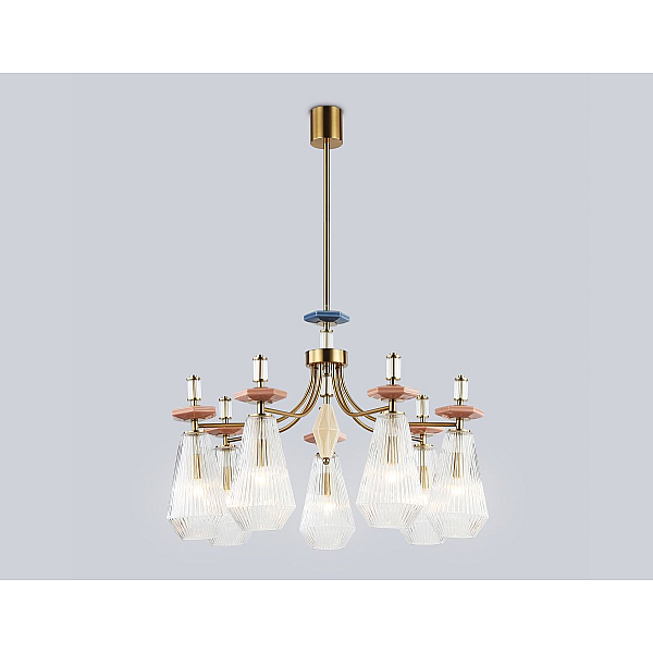 Люстра на штанге Ambrella Light High Light Ceramo Modern LH53184