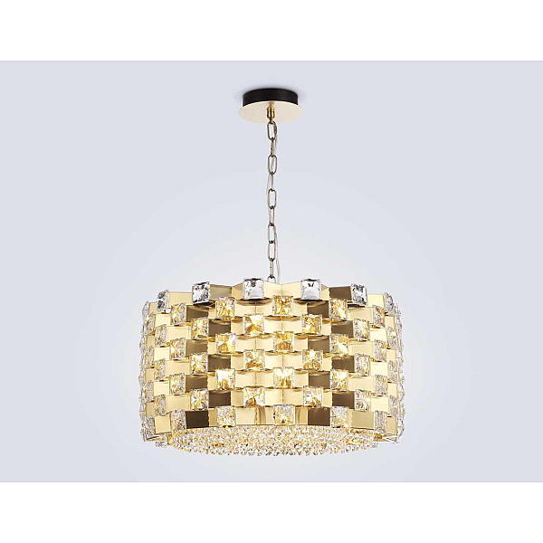 Подвесная люстра с хрусталем Ambrella light High Light LH41003