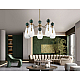 Люстра на штанге Ambrella Light High Light Ceramo Modern LH53292