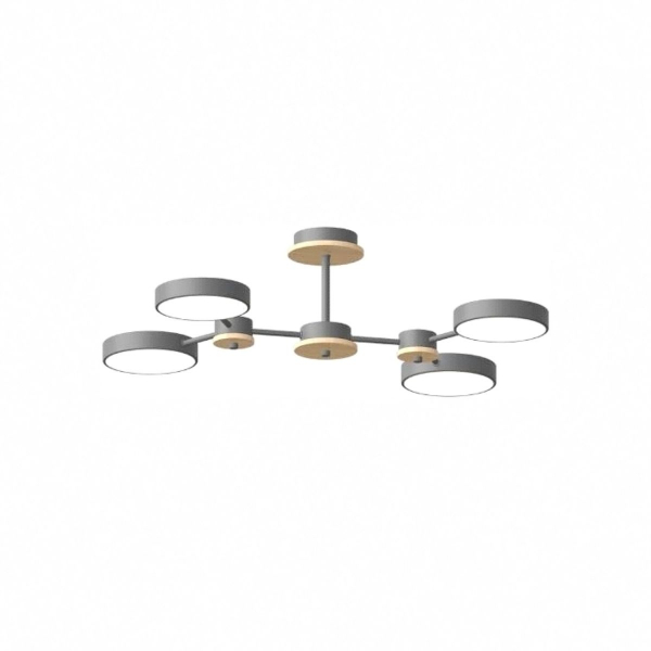 Люстра на штанге LED4U L3215-630 GR Люстра на штанге LED4U L3215-630 GR